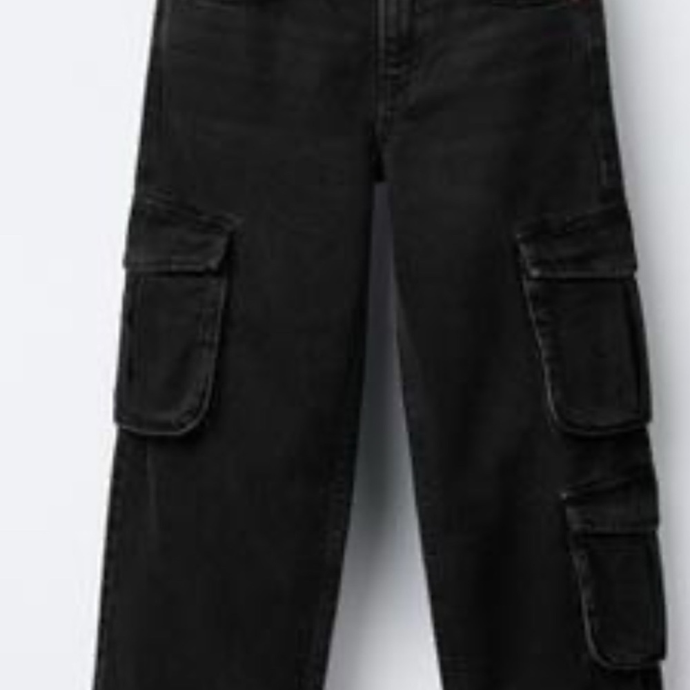 Black Cargo Pants